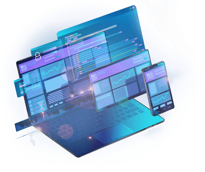 SideGeek services hero illustration